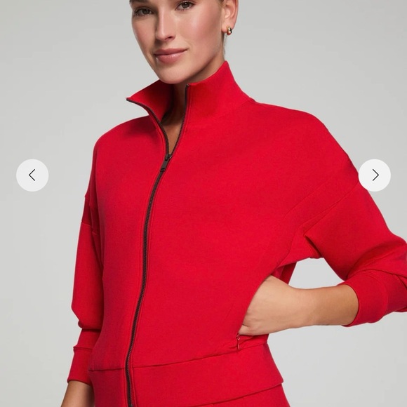 SPANX Tops - SPANX AirEssentials Track Jacket